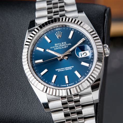 rolex datejust 41 price blue|rolex datejust 41 reference numbers.